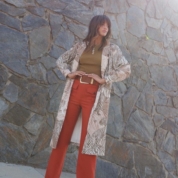 Rocky Barnes The Bright Side Dusk Blazer Dress in Palm - Picture 1 of 5